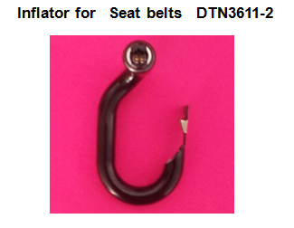 DTN3611-2 Airbag inflator for seat belts